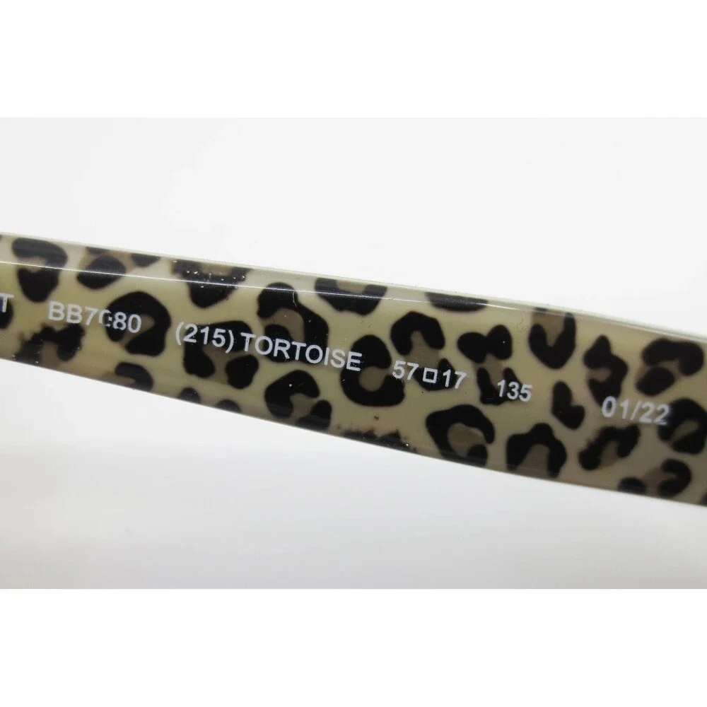 Bebe BB7080 Tortoise Leopard Print Eyeglasses Frames 57-17-135 Gold